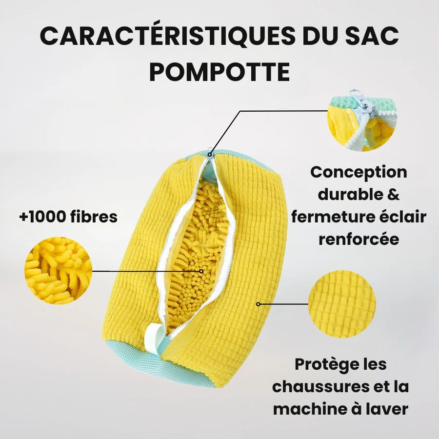 Pompotte - Sac à linge pour chaussures